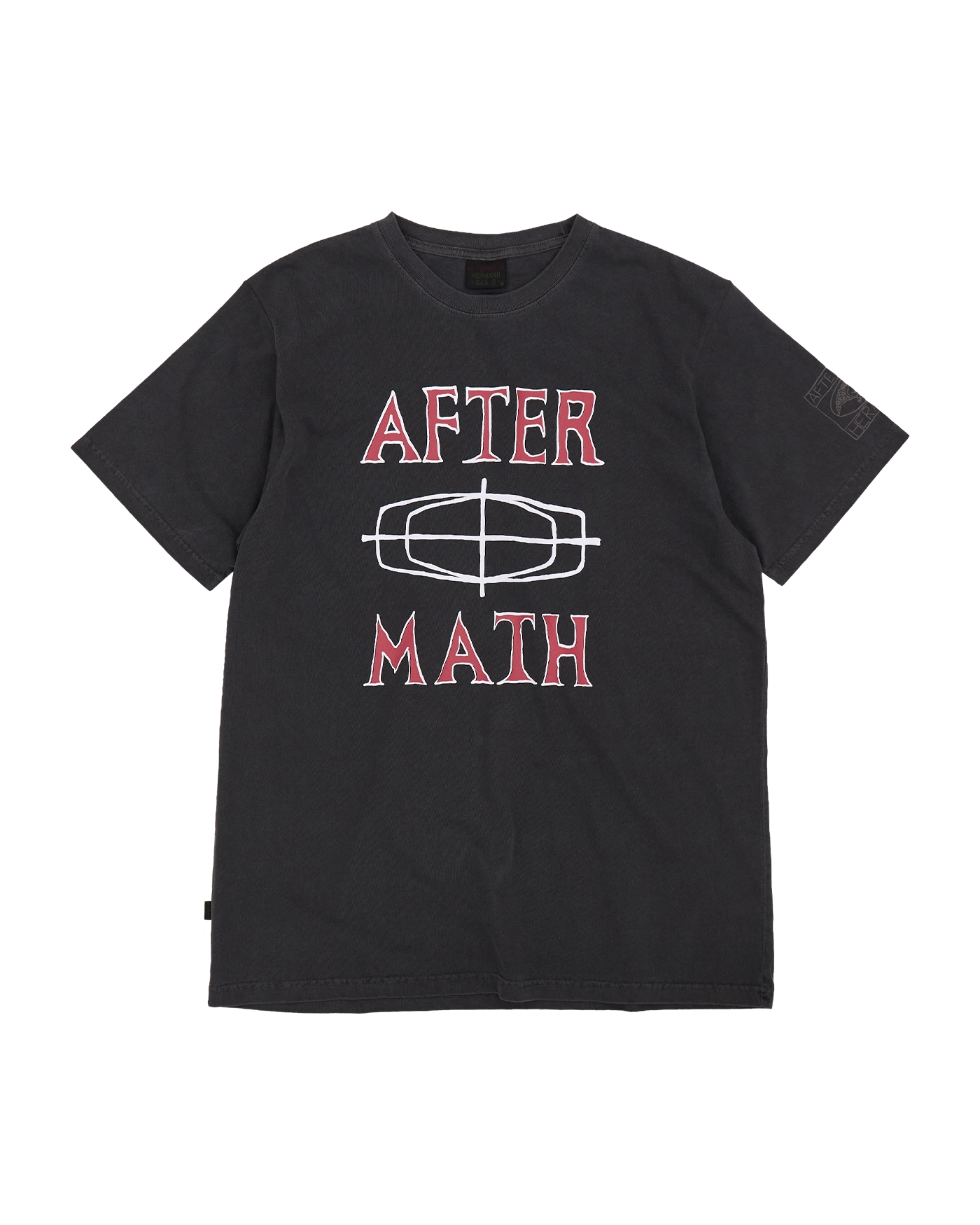 [AFTERMATH] AFTERMATH PIG DYED DOODLE AIM LOGO TEE /追跡付 AFTERMATH PIG DYED DOODLE AIM LOGO TEE